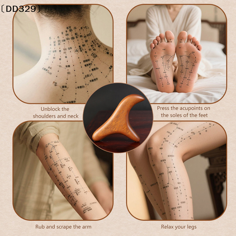 1 PCS Neck Foot Sandalwood Tri - Home Gym Tools ulasan dan harga